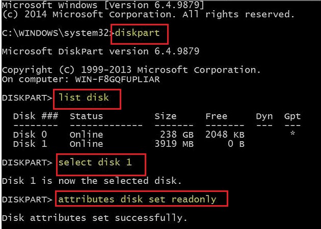 diskpart-set-readonly