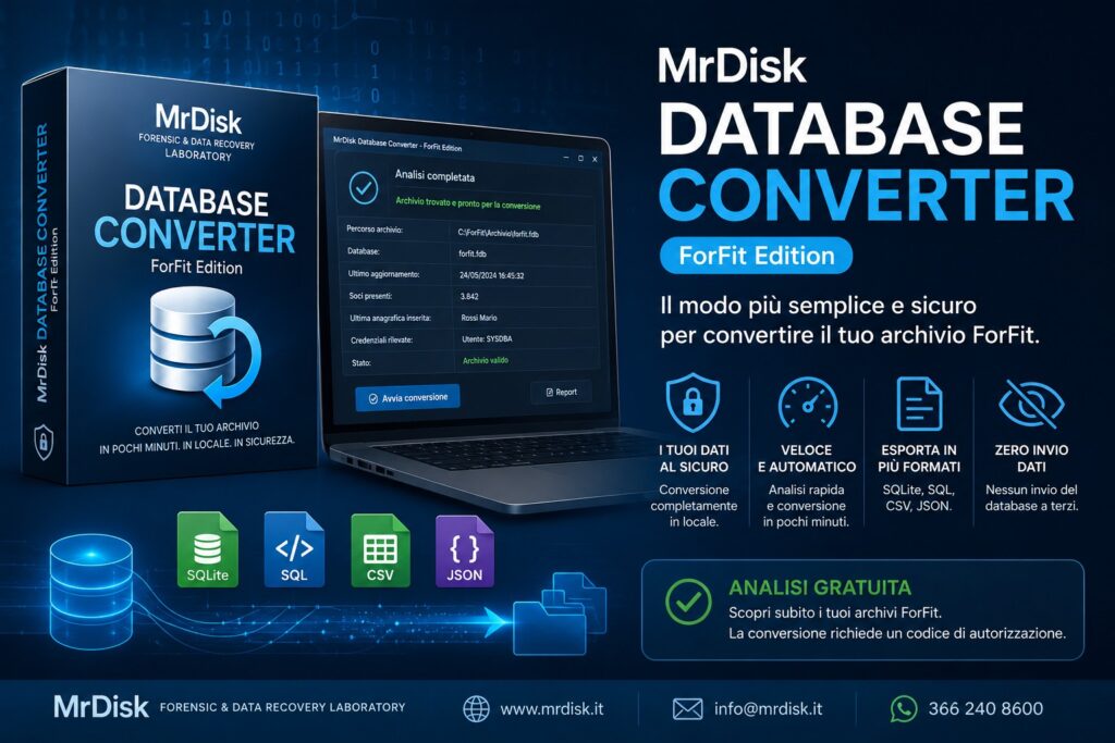 MrDisk Database Converter – ForFit Edition